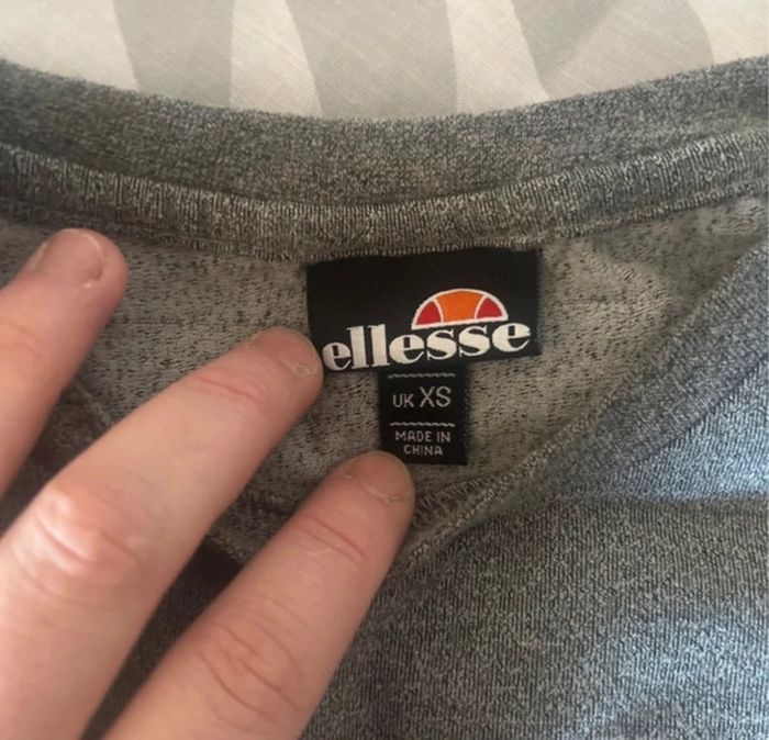 Tee shirt Ellesse gris - photo numéro 4