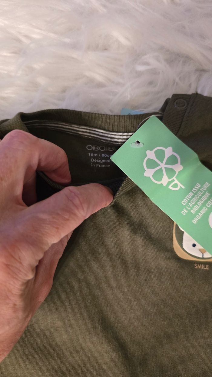 Neufs (non portés) 🏷🏷😍💙 ensemble teeshirt mc et short 18mois garçon 💙😍🤩 - photo numéro 2