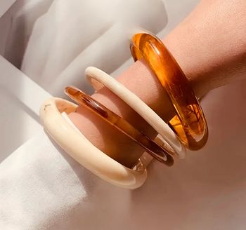 Magnifique lot de 4 bracelets bohème vintage