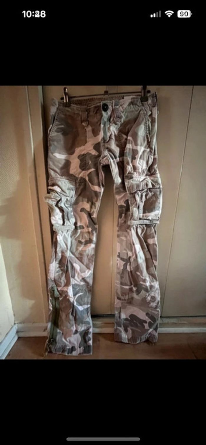 Pantalon militaire taille 36 « le temps des cerises »