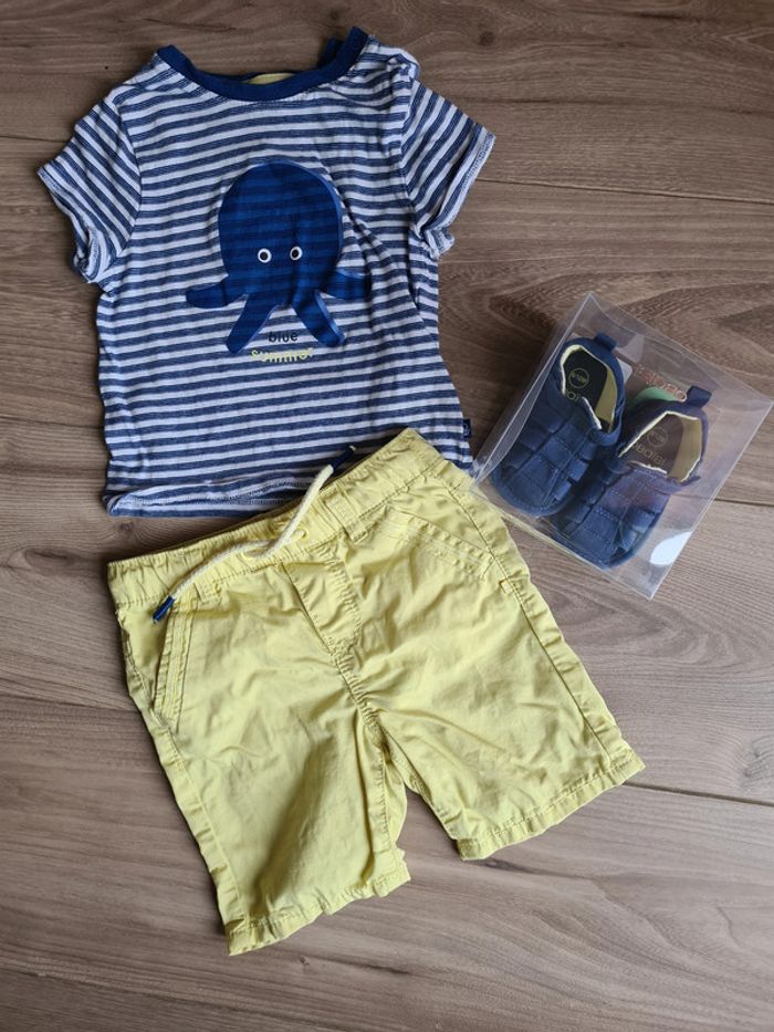 Ensemble obaibi 12 mois + chaussures bébé - photo numéro 2