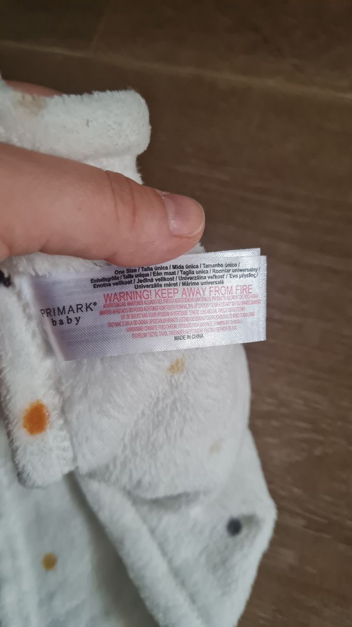 Doudou poussin primark - photo numéro 2