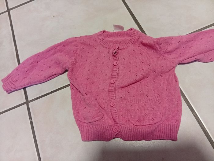 Gilet bébé fille