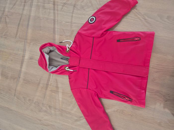 Imperméable / veste pluie HUBLOT 4 ans rouge – Comme neuf 🌟 - photo numéro 3