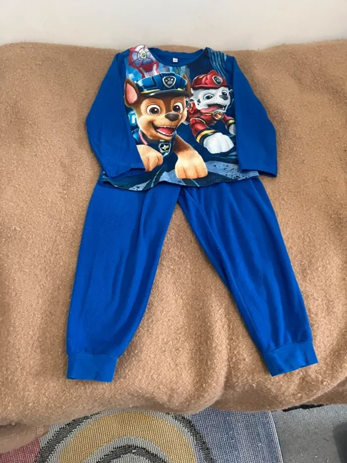 Pyjama polaire pat patrouille