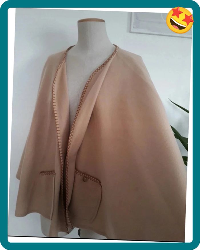 Poncho/cap polaire pour l'hivers Neuve🌿💝 - photo numéro 6