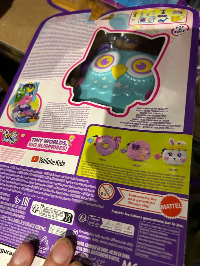 Polly Pocket Coffret Hibou Soirée Pyjama - photo numéro 2