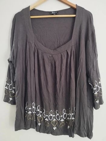 T-Shirt manches 3/4 Palisou B. taille 54/56