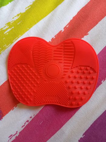Tapis nettoyant rouge