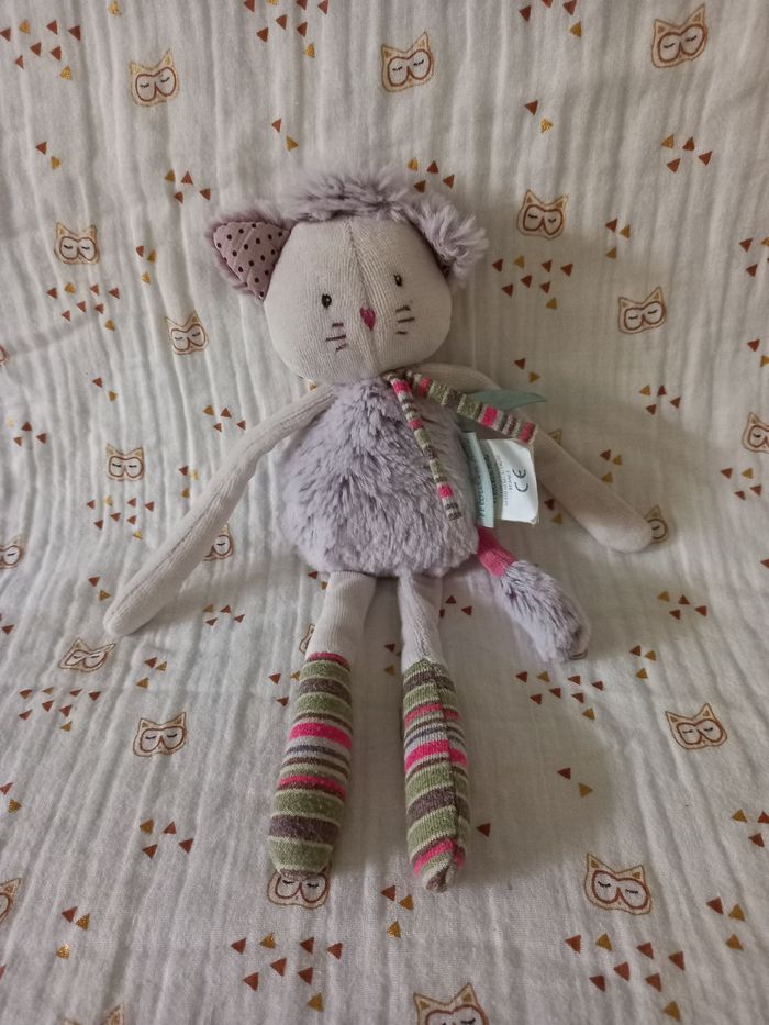 Doudou chat Moulin Roty