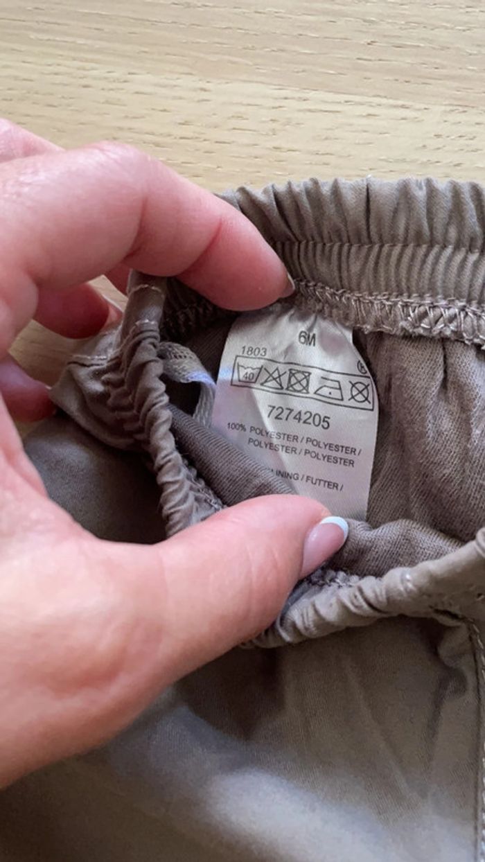 Pantalon de Jogging marron doublé 6 mois - photo numéro 2