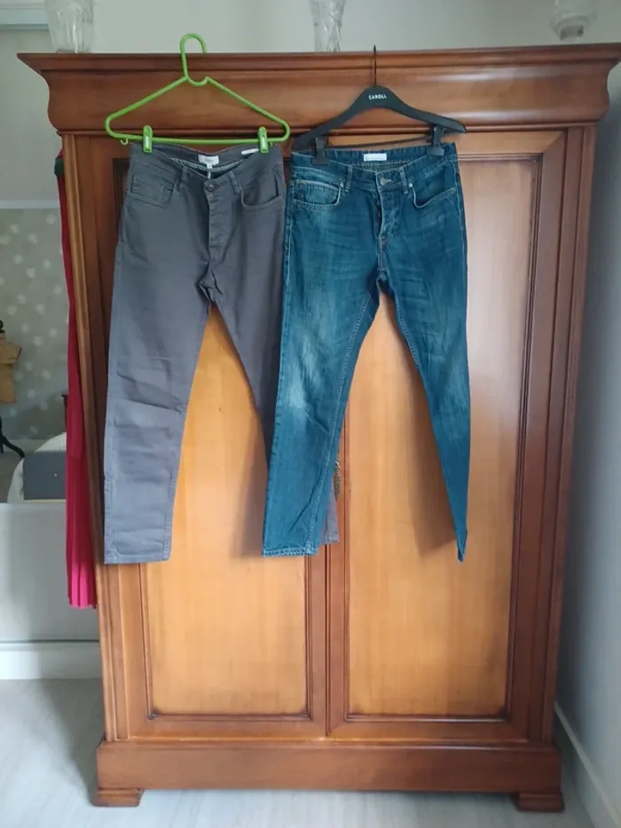 Lot 2 pantalons jules