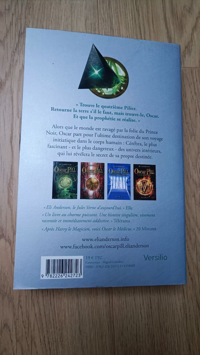 Oscar pill tome 5 de Eli Anderson - photo numéro 2