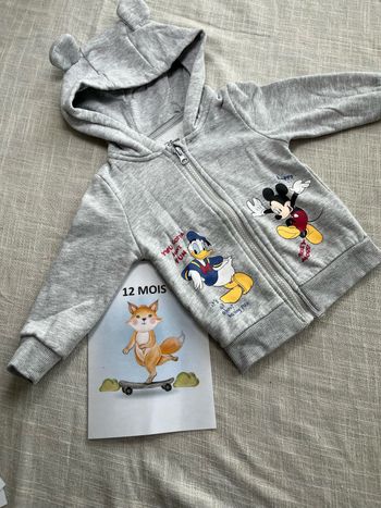 Gilet zippé Disney