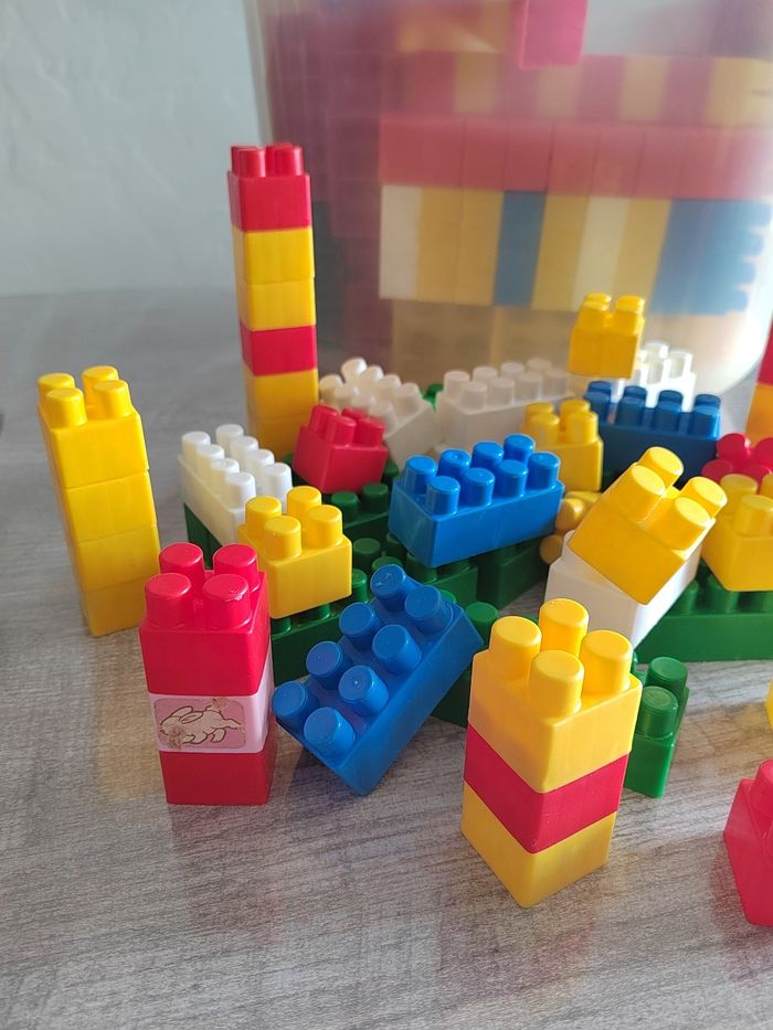 Gros lot maxi abrick meli mélo 18 mois - brique de construction premier age - photo numéro 2