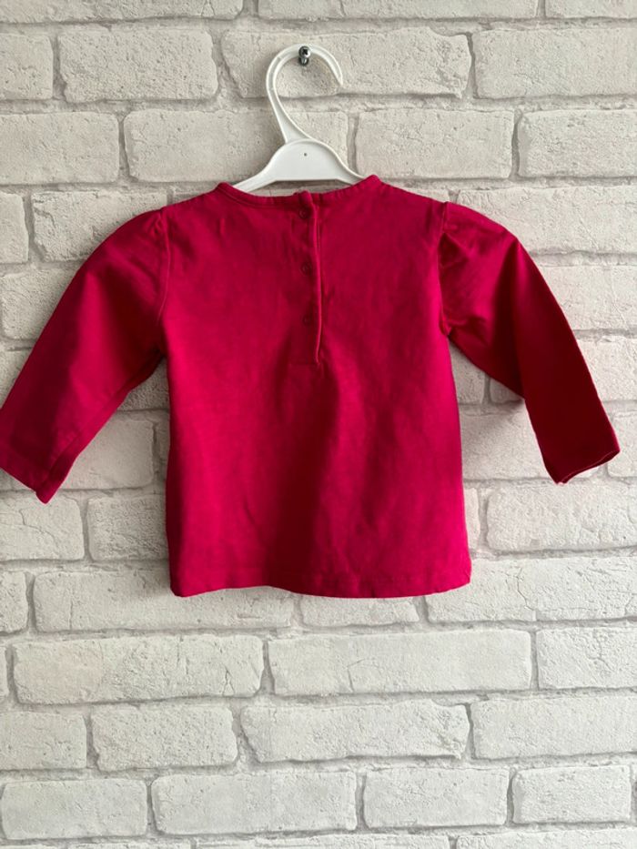 Tee shirt manches longue gémo taille 12 mois - photo numéro 2