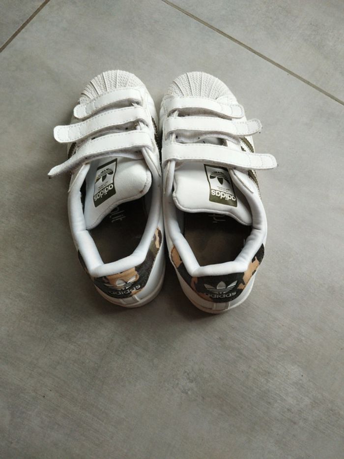 Baskets adidas superstar camouflage 33 - photo numéro 2