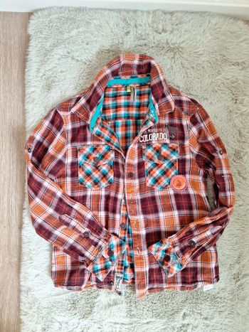 Chemise style cowboy 10ans #G10A-009