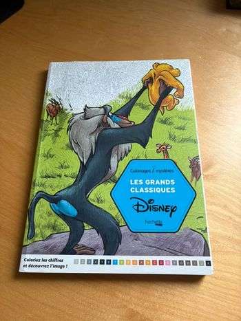 Coloriages mystères - les grands classiques Disney