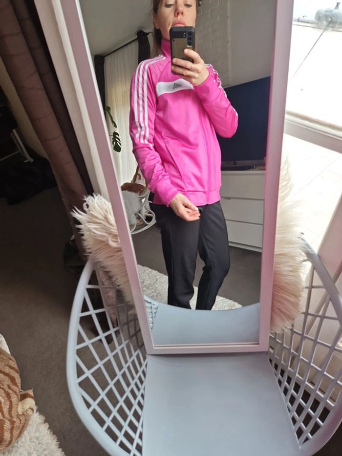 Veste à zip survêtement adidas - photo numéro 3