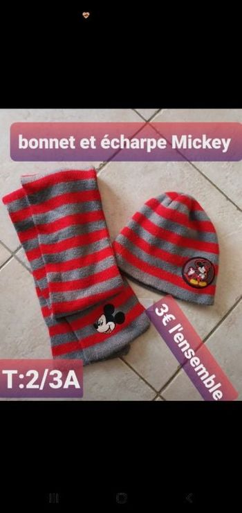 Bonnet et echarpe