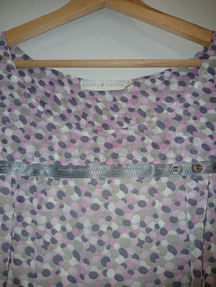 Blouse Cache Cache,  taille 4 - photo numéro 2