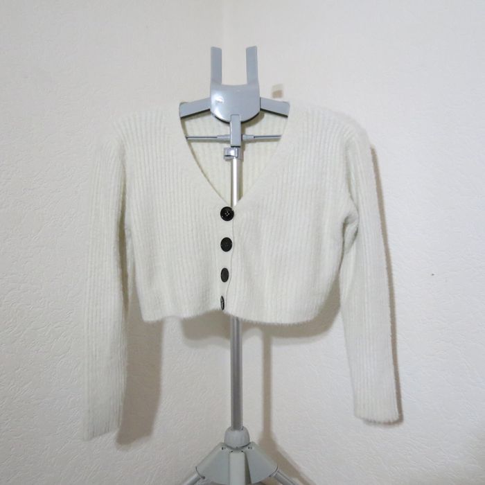 ✨ Gilet court blanc doux et tendance ✨