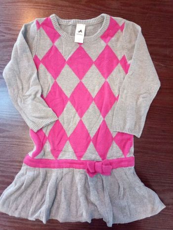 Robe laine tunique