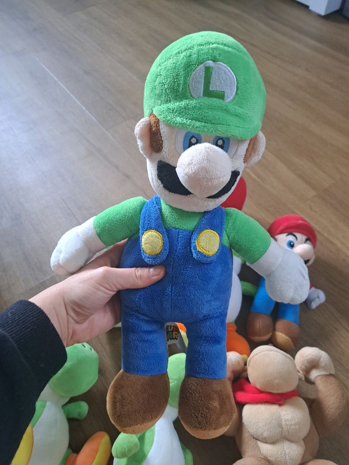 Lot peluche mario, yoshi,luigi etc - photo numéro 2