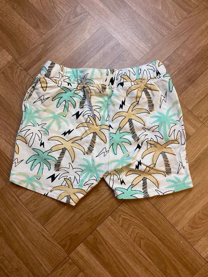 Short avec motifs en palmiers taille 18 mois Gémo - photo numéro 2