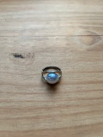 Bague perle