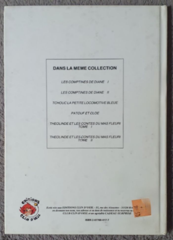 Livre Jeunesse Tome 2 "Theolinde et les Contes du Mas Fleuri" (6-9 ans) / G. Monesties - photo numéro 2