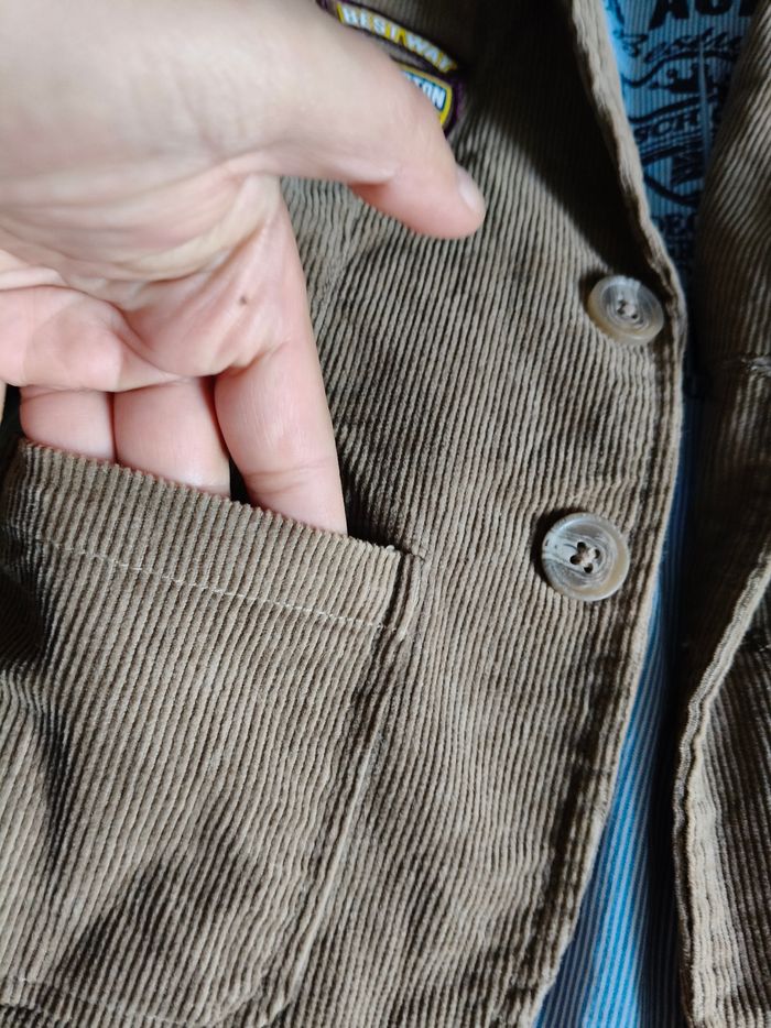 Vestes velours côtelé enfant blazer - photo numéro 5
