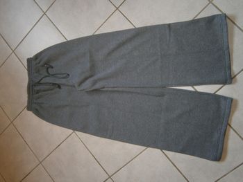 Bas de survêtement en molleton gris Taille M NEUF