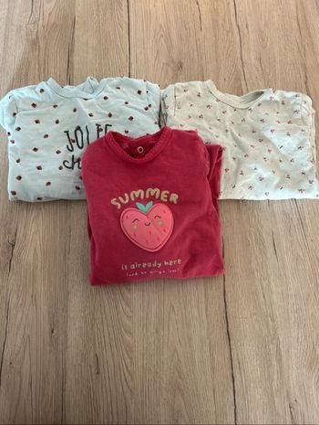 Lot 3 pyjamas fille