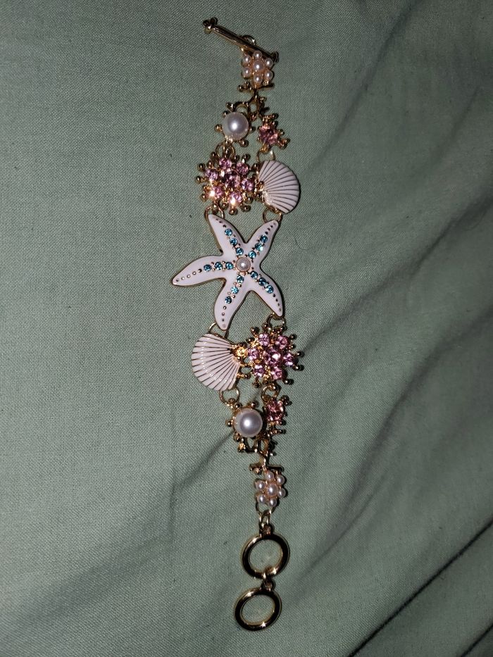 Bracelet plage coquillage