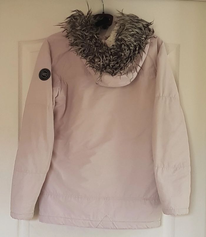 Manteau doudoune  fille rose pâle  t. 16ans - photo numéro 4