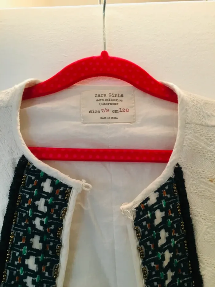 Veste Zara 7/8 ans - photo numéro 3