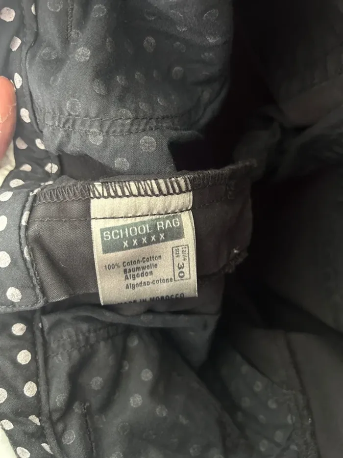 Jeans noir School rag taille 30 L - photo numéro 5