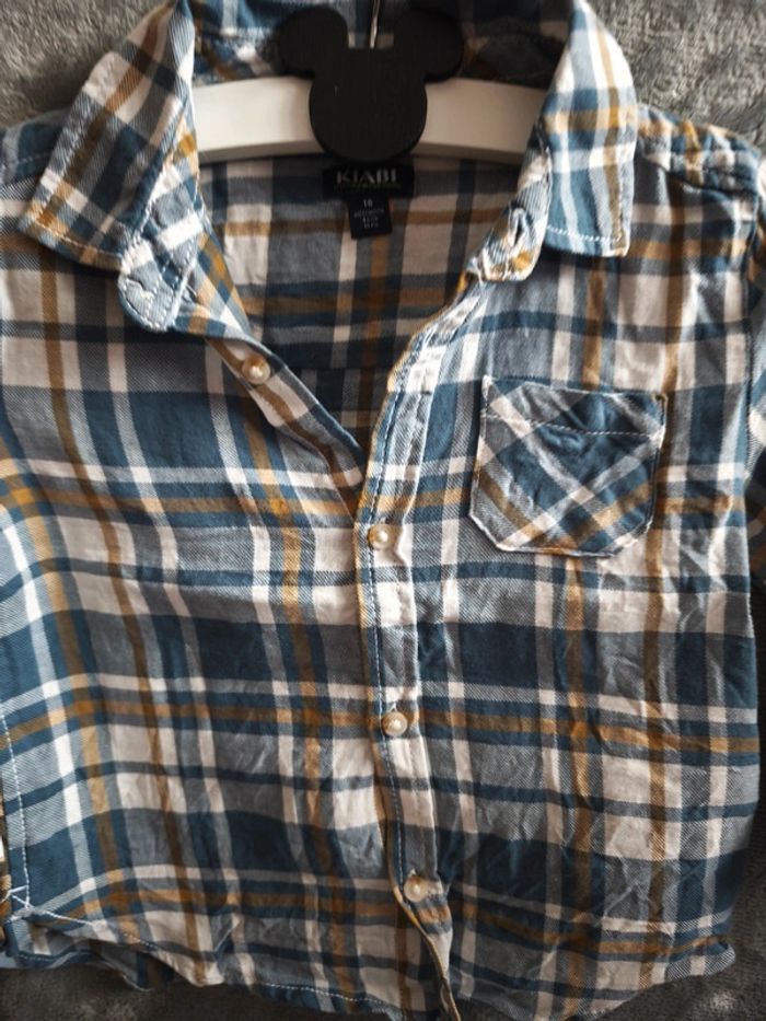 Chemise a carreaux taille 18 mois neuf - photo numéro 6