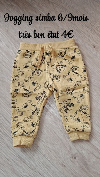 Jogging 6/9mois Primark
