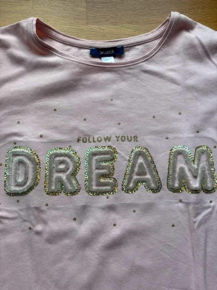 T-shirt ML okaidi 10 ans fille - photo numéro 3