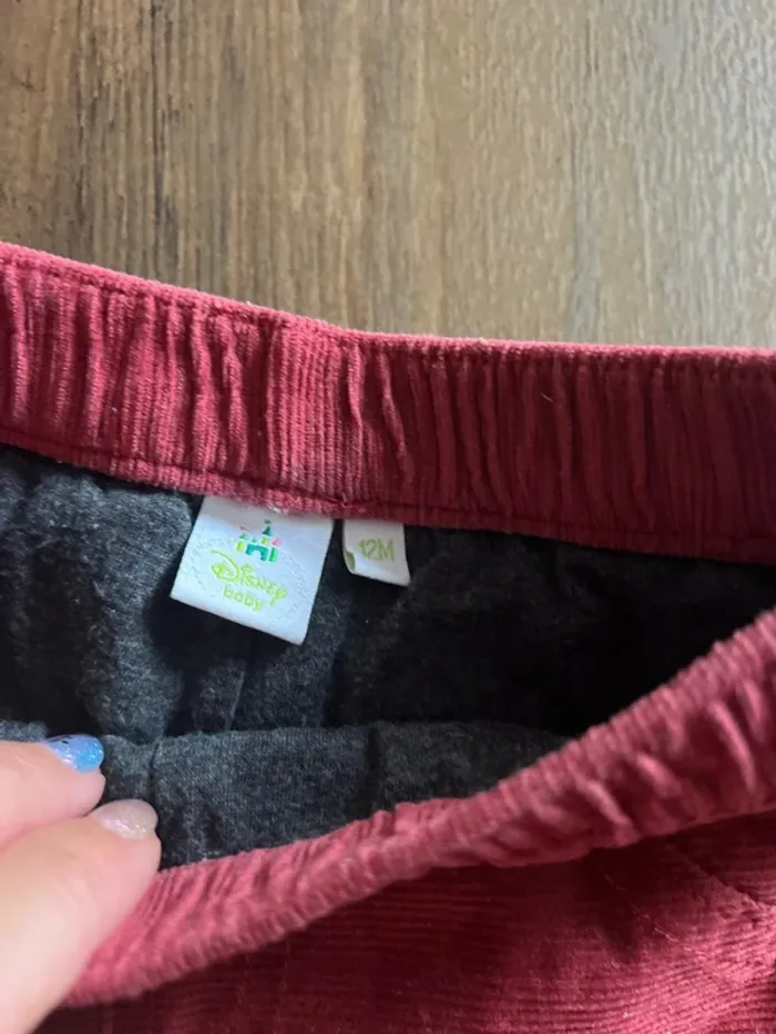 Pantalon velours chaud Disney Winnie 12 mois - photo numéro 4