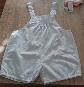 Salopette été blanche 86