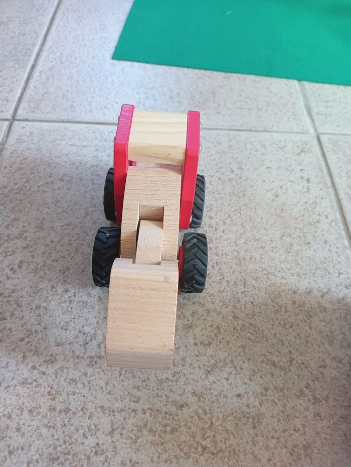 Lot de 3 véhicules en bois - photo numéro 9