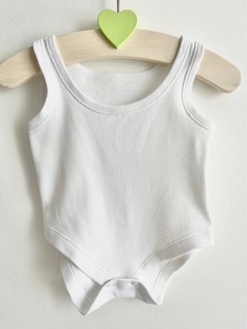 1 body sans manches forme débardeur taille 1 mois M&S