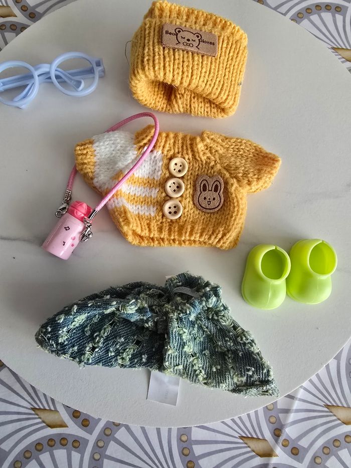 Ensemble vetement labubu automne hiver