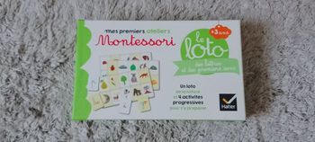 Mes premiers ateliers Montessori - Le loto des lettres et des premiers sons
