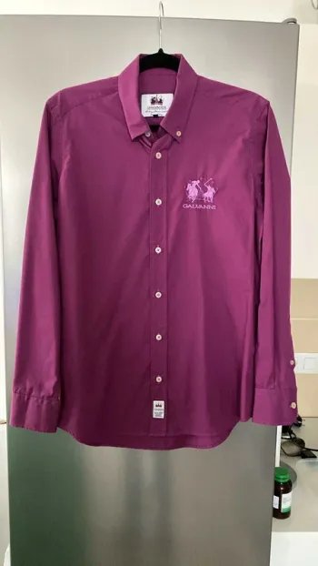 Chemise Violet Galvanni Taille S Homme