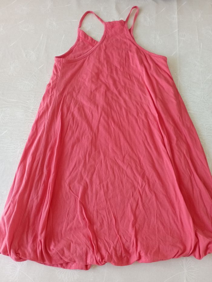 Robe rose à bretelles 10 ans Okaïdi 3€ - photo numéro 3